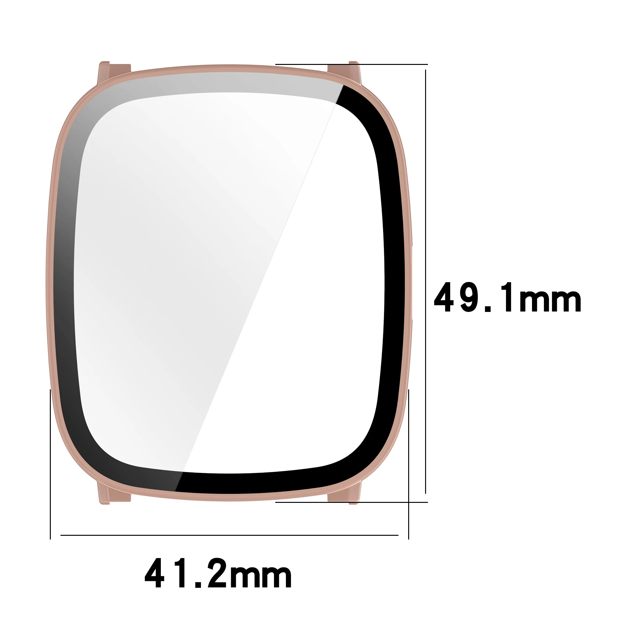 Case For Haylou RS5 PC Hard Watch Cover With Tempered Glass Screen Protector Watch Protective Shell For Haylou RS5