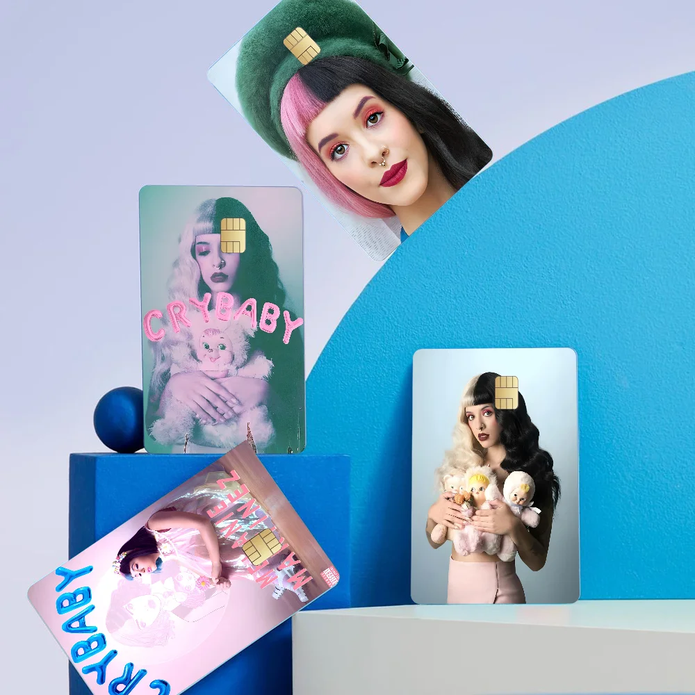 Melanie Martinez Singer Crybaby Music Album Game Anime Sticker Film Skin Cover Case Small Large No Chip Debit Credit Card Front