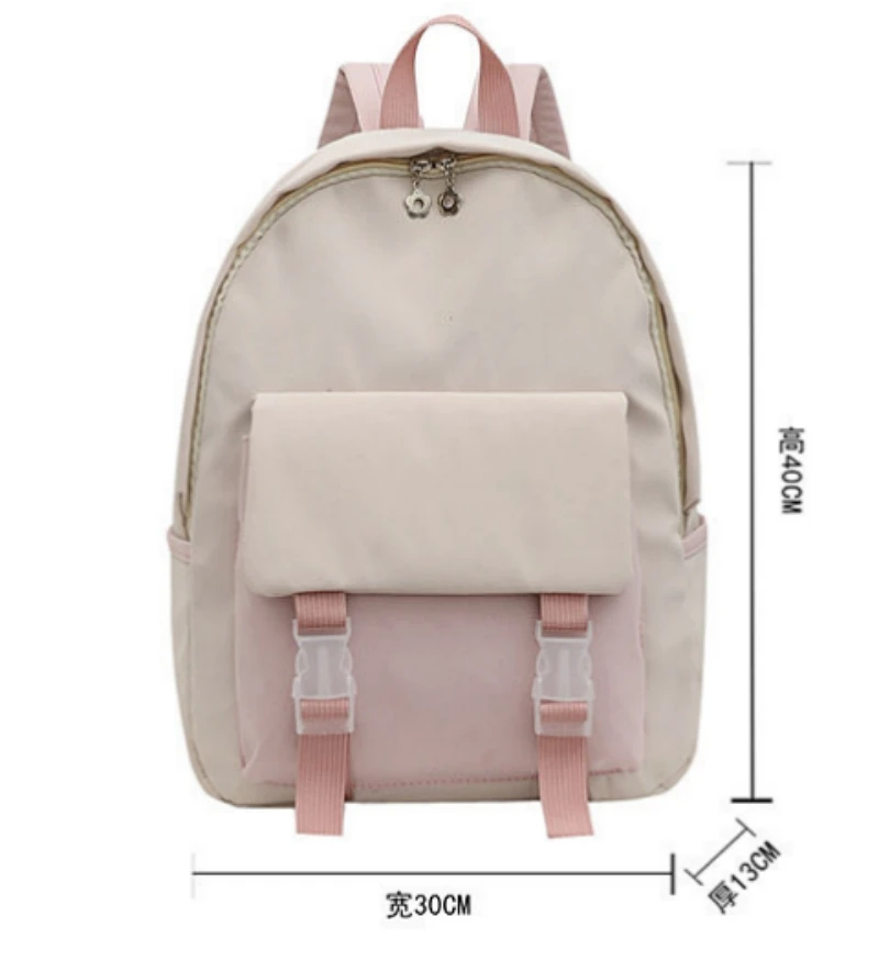 Custom Canvas Breathable Wear-Resistant Embroidery Backpack for Adult/Children/Boy/Girl Logo Customization Schoolbag Wholesale