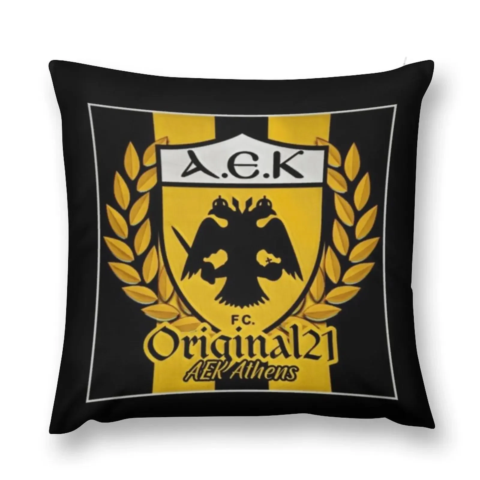 

AEK ATHENS FC Throw Pillow Pillowcases Bed Cushions Sofa Cushion Cover Cushion Cover For Sofa pillow