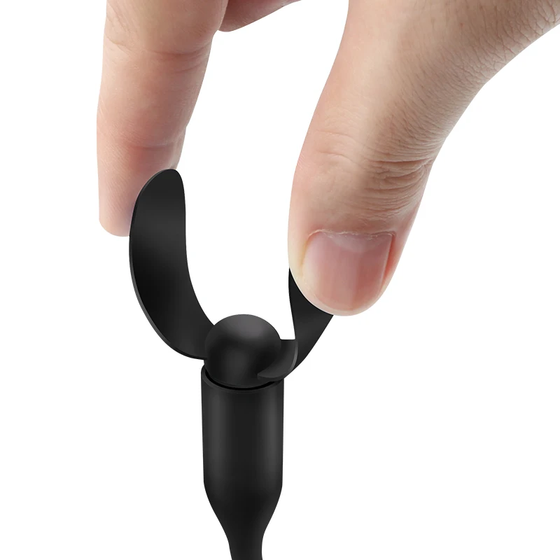 1PCS Mini USB Fan Bamboo Dragonfly Bendable Small Electric Fan is Suitable for Mobile Power Laptop and Computer Summer Gadgets