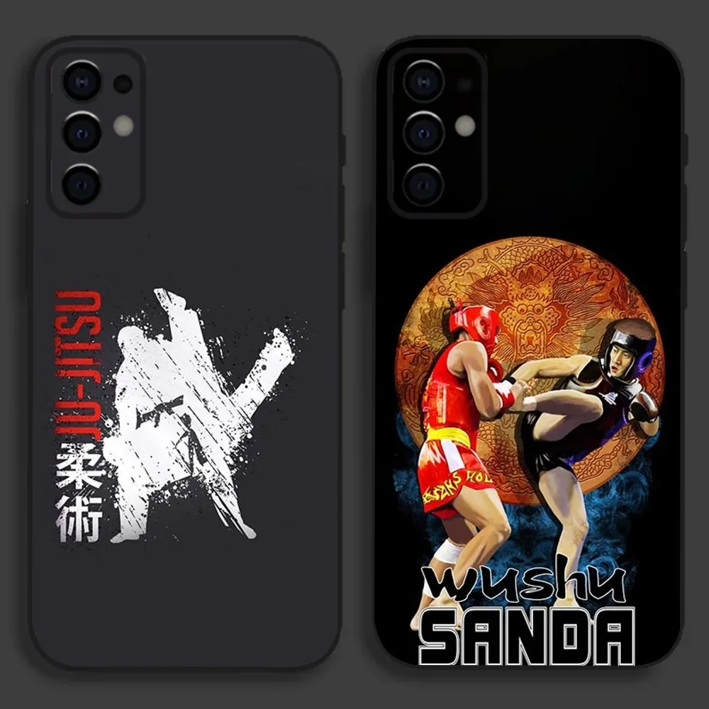 

Kung Fu Taekwondo sanda Phone Case For Samsung S24,S21,S22,S23,S30,Ultra,S20,Plus,Fe,Lite,Note,10,9,5G Black Soft Cover
