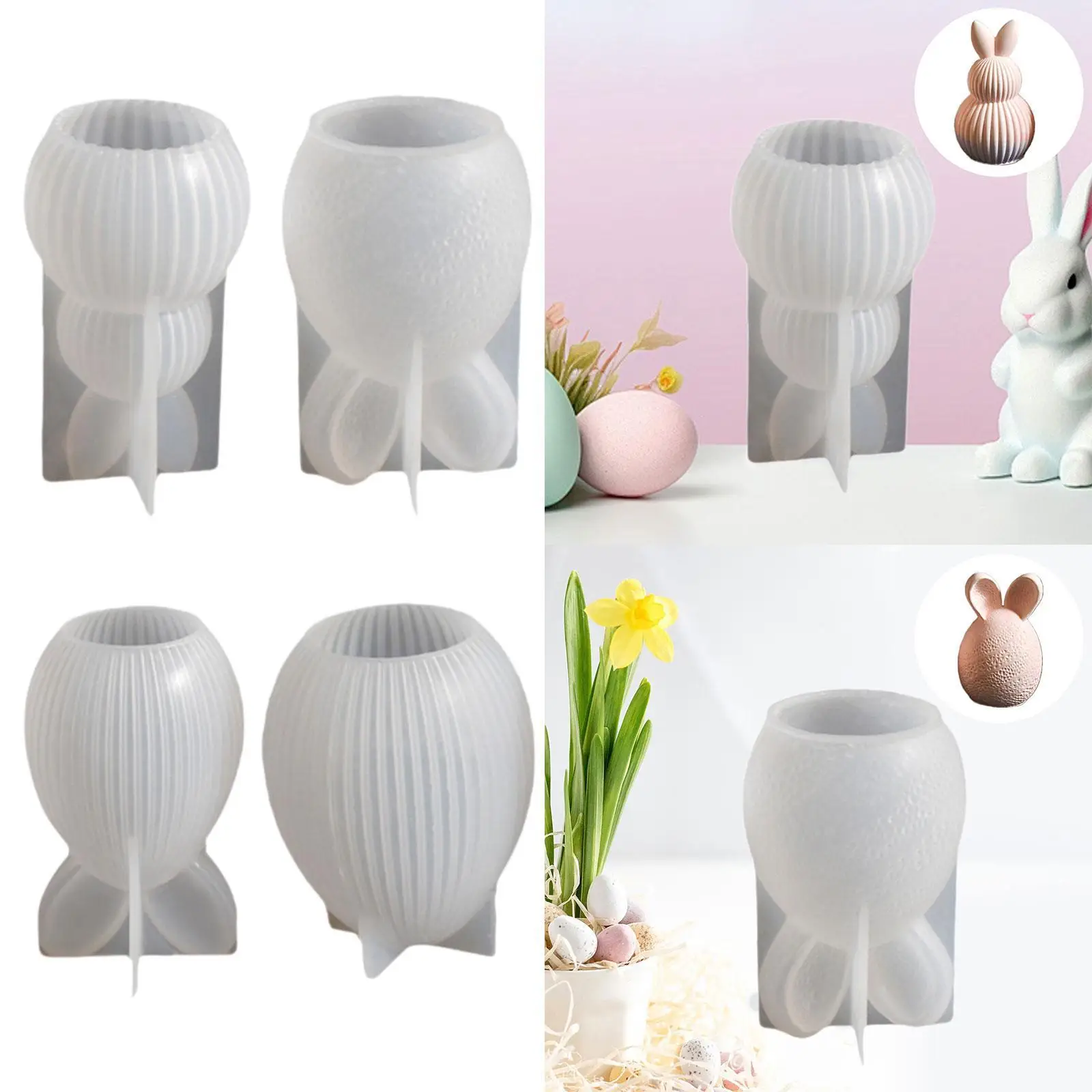 

Easter Candle Mold Silicone for DIY Soap And Candle Crafting