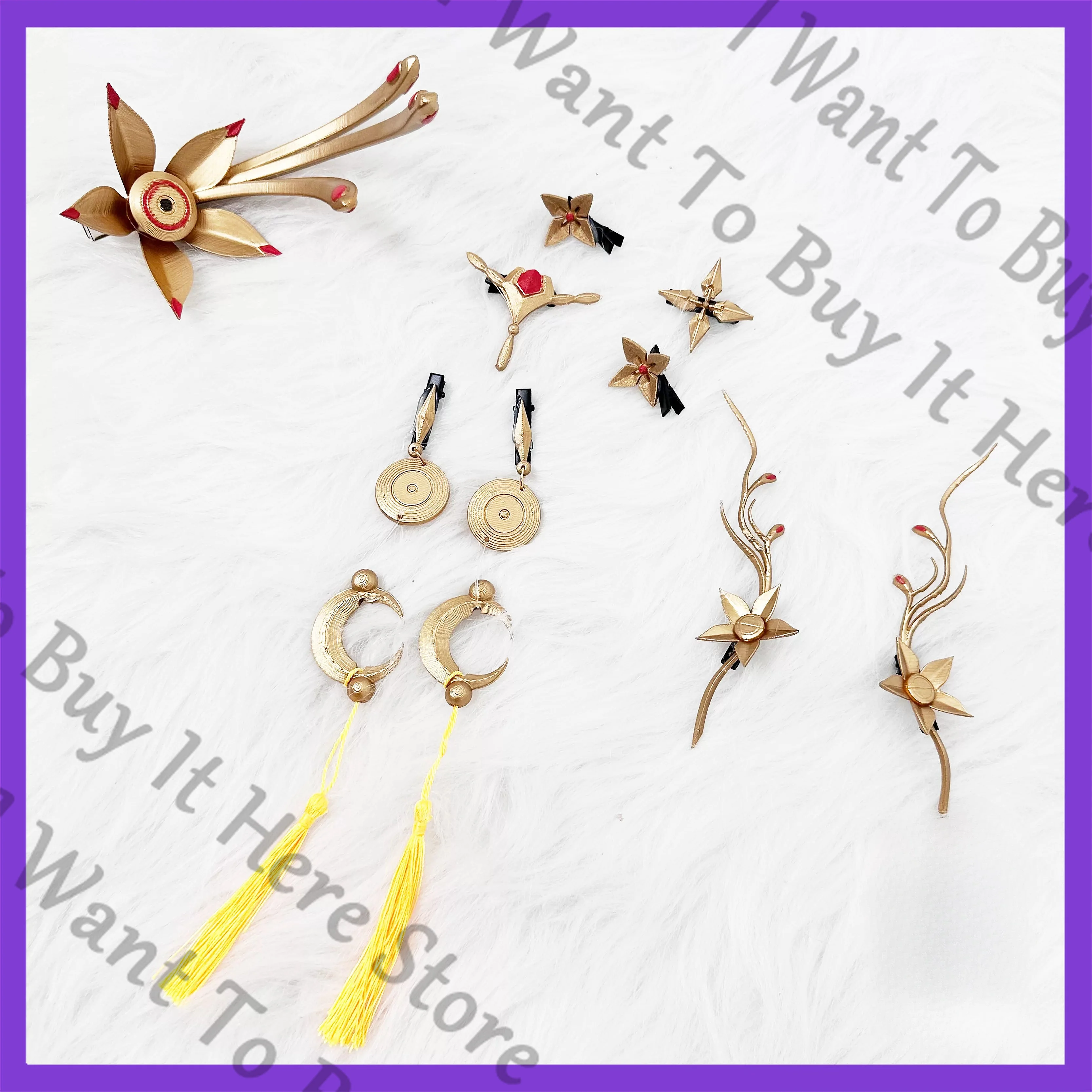 Бурные волны Император З – обзор и цена Hair Clips