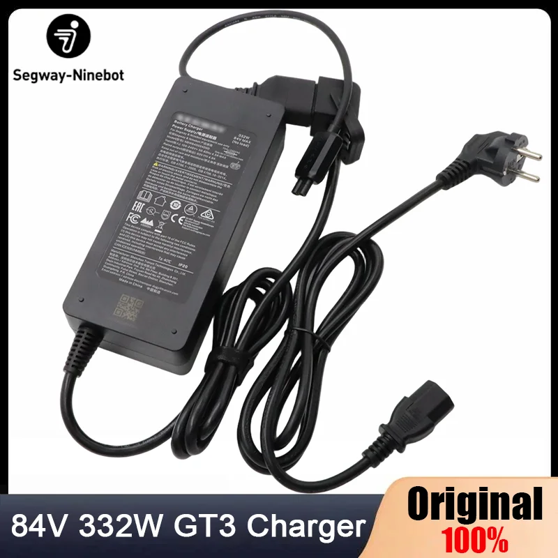 

Original 83V 4A Li-ion Battery Power Charger for Ninebot by Segway GT3 GT3 Pro Electric Scooter 332W Super Fast Charger Adapter