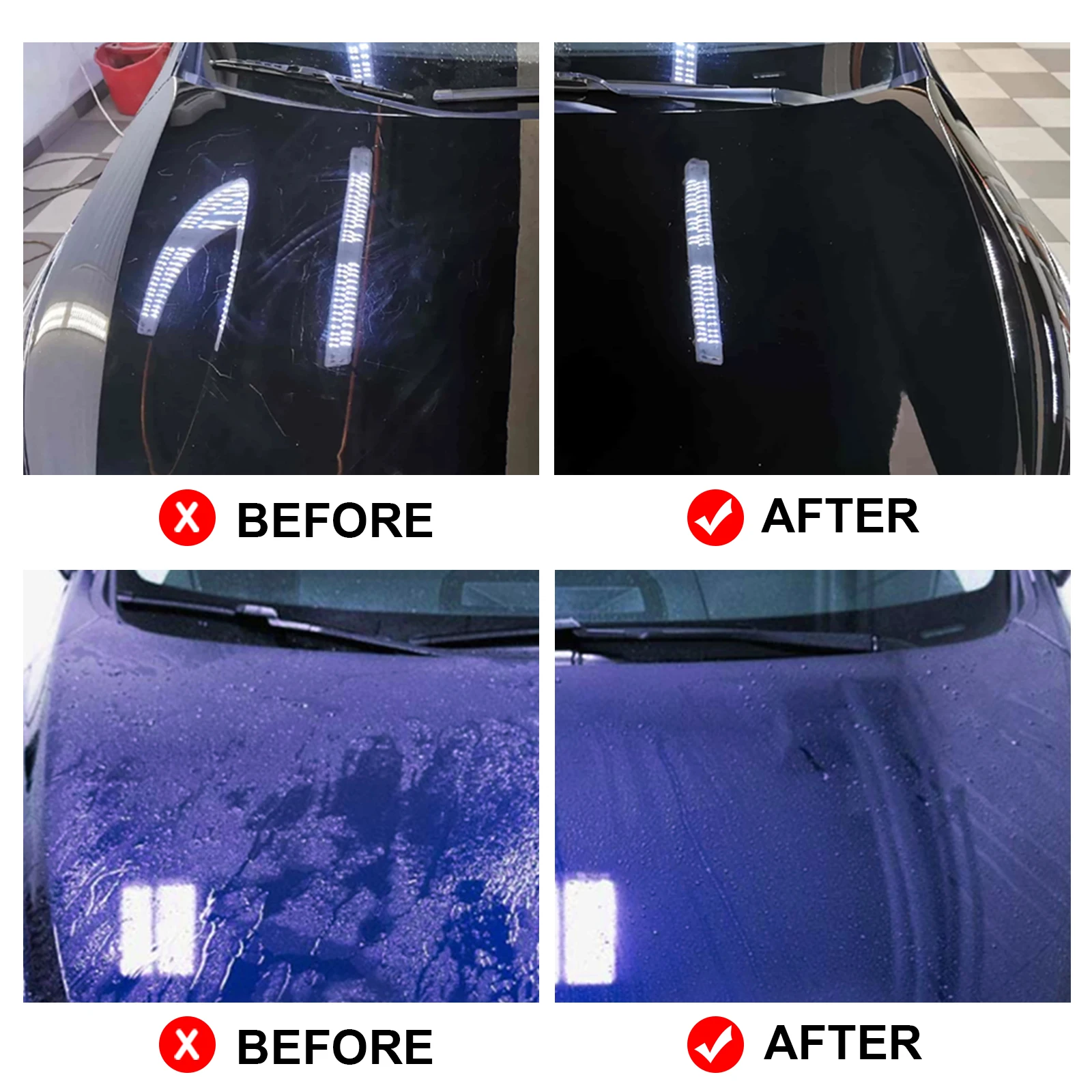 1-5x Nano Ceramic Coating Graphene Advanced Technology Super Hydrophobic Maintenance Liquid UV Glow Hydrophobic Paint Protection image 5