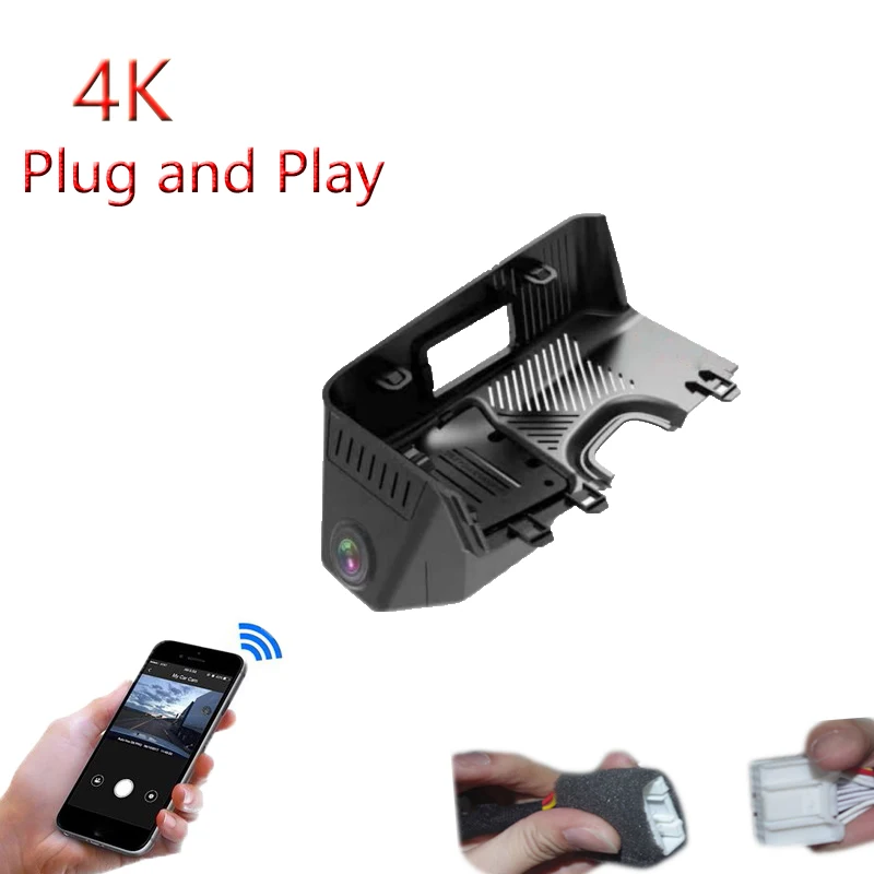 

4K Plug And Play For Chery Arrizo 8 2025 Omoda 5X 2024 Car Wifi DVR Video Recorder Dash Camera Dashcam
