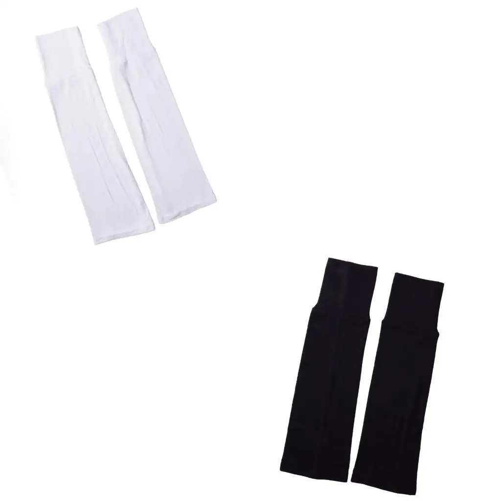 652f-通気性のあるコットン日焼け止めアームスリーブ、女性のサイクリングや運転活動に最適