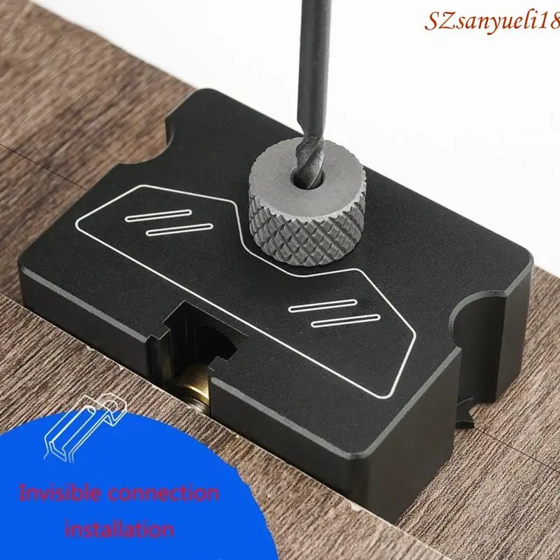 

94PC Hinge Hole Drilling Guide Hinge Hole Locator Hole Puncher Locator Accessory Woodworking Positioner Locator Tool Drilling