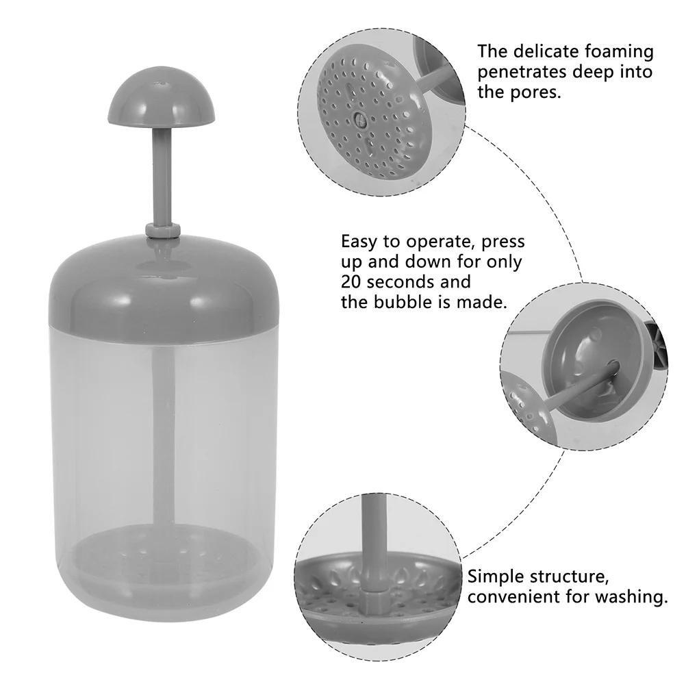 2 Stuks Mini Foamer Apparaat Cup Gemakkelijk Bedienen Gezicht Wassen Schuimende Maker Voor Shampoo Douchegel Schuimende Cup Bubble Maker