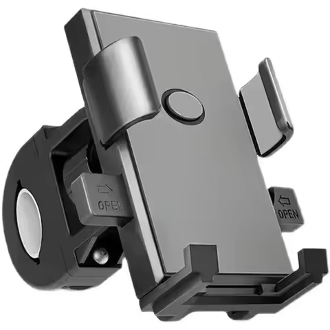 360&deg; Free Rotation Phone Holder for Motorcycle Outdoor Bicycle Riding GPS Navigation and Video Shooting Shock Absorption Design