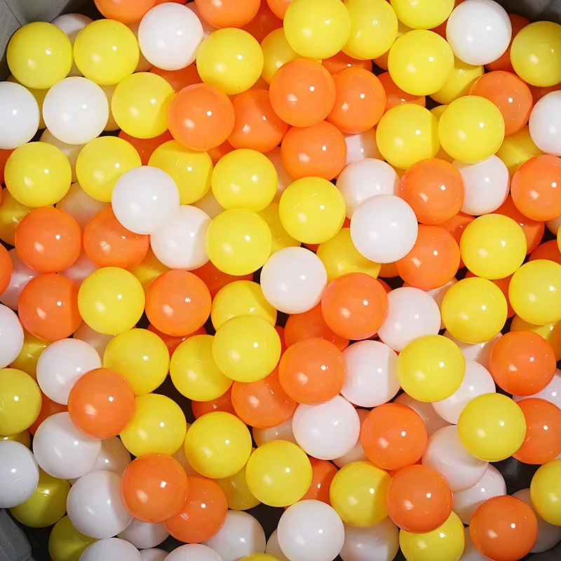50 stks Kleurrijke Liefde Ster Plastic Oceaan Ballenbakken Milieuvriendelijke Grappige Baby Kid Zwemmen Pit Spelen Speelgoed Water Zwembad Ocean Wave Ballen Geschenken