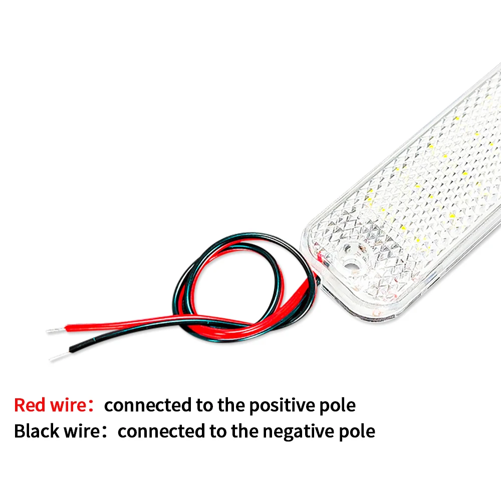 NOWOŚĆ 36LED Samochodowe oświetlenie wnętrza Lampka do czytania Sufit dachowy Oświetlenie wnętrza bagażnika Panel Lampa kopułkowa Akcesoria