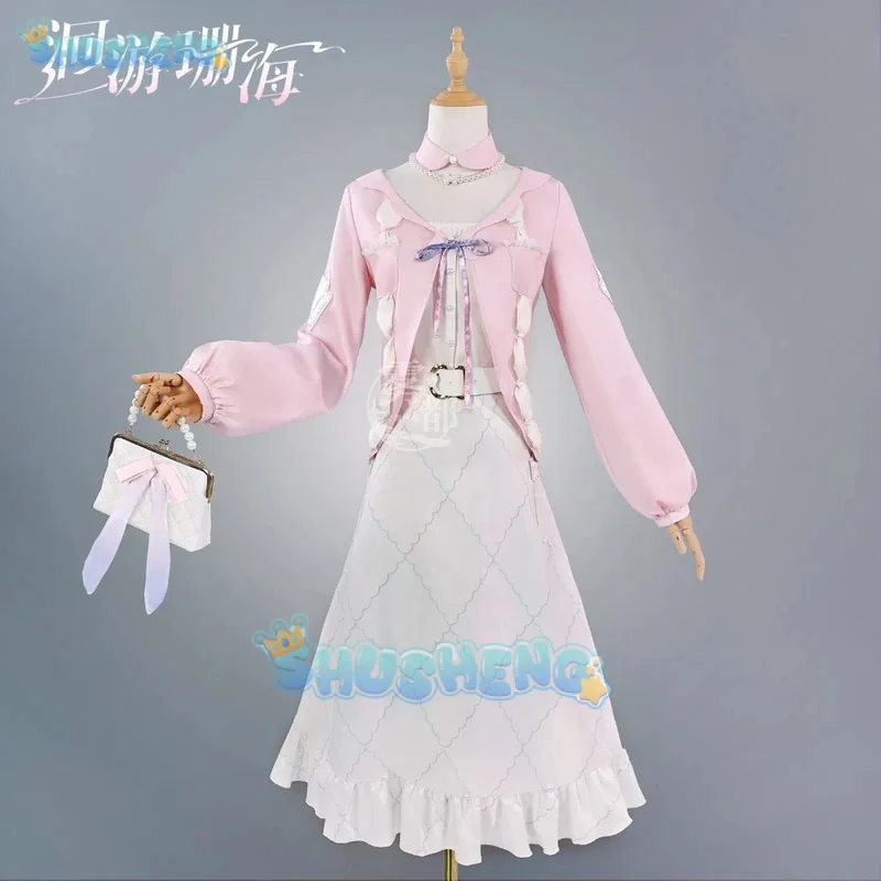 Genshin Impact Sangonomiya Kokomi Migrating To Shanhai Women Cosplay Costume Cos Game Anime Party Uniform Hallowen Play Role