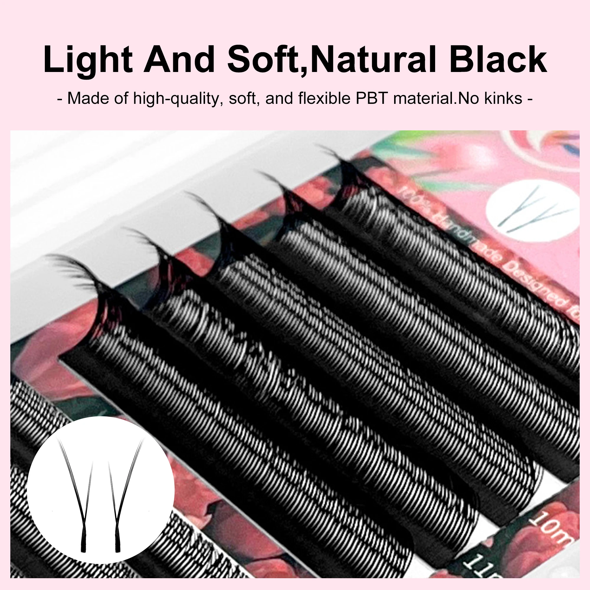 ラカナク YYシェイプ ブラックフォックスアイズ アイラッシ - Eyelash Extension Fox Eye のレビューと価格