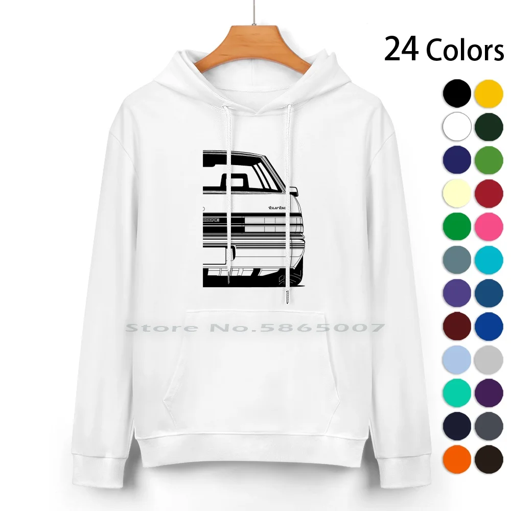 

Vl Turbo Outline-Back Pure Cotton Hoodie Sweater 24 Colors Vl Turbo Commodore Rb30 Skyline Hsv Holden Special Vehicles Vl