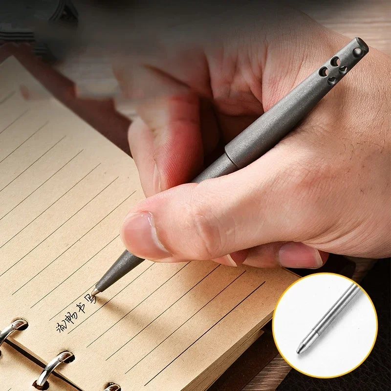 1PC Titanium Alloy Outdoor EDC Multifunctional Self-defense Survival Tactical Pen Car Emergency Window Breaker Tools