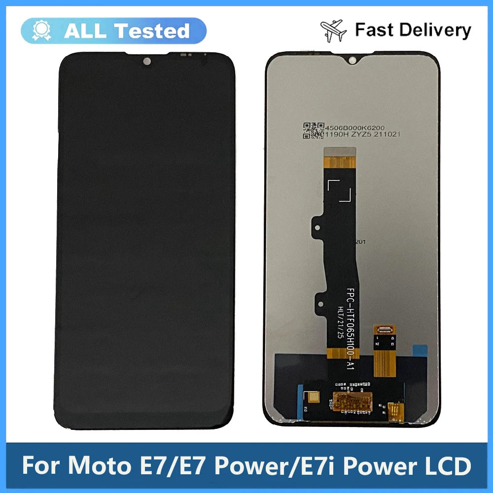 

For Motorola Moto E7 LCD Display Touch Screen Panel Digitizer Assembly For Moto E7i E7 Power LCD