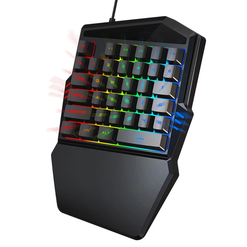 

Stylish Gaming Keyboard Backlight Keyboard E-Sport Keyboard Computer Game Keyboard Play Game Keyboard for Home Dorm