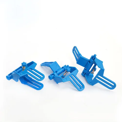 Imagen 2 del producto 5 o 10 unids/set articulador Dental marco de mandíbula de plástico suministros de laboratorio para dentadura equipo herramientas materiales Color azul