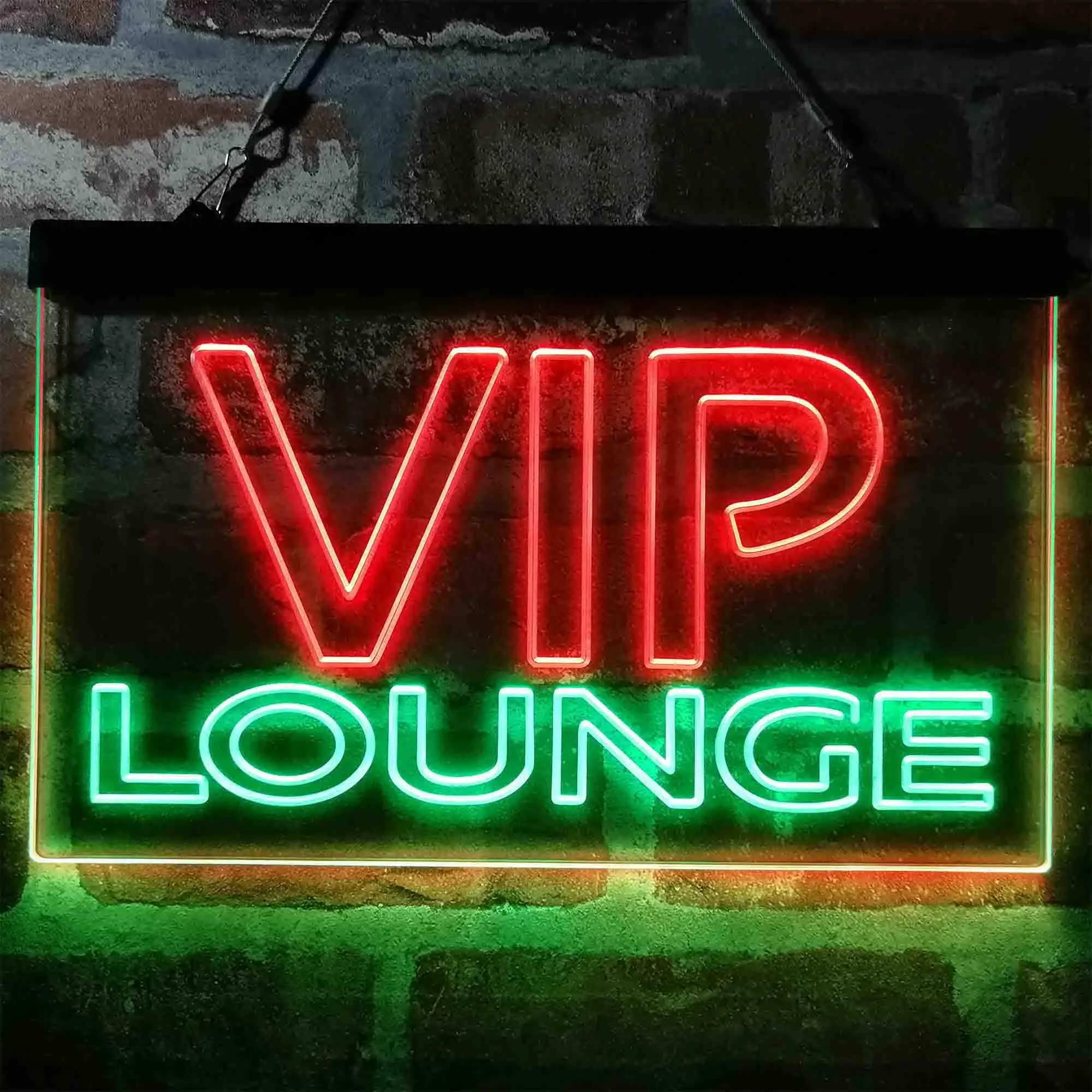 

Двухцветная светодиодная неоновая вывеска VIP Lounge st6-i3996