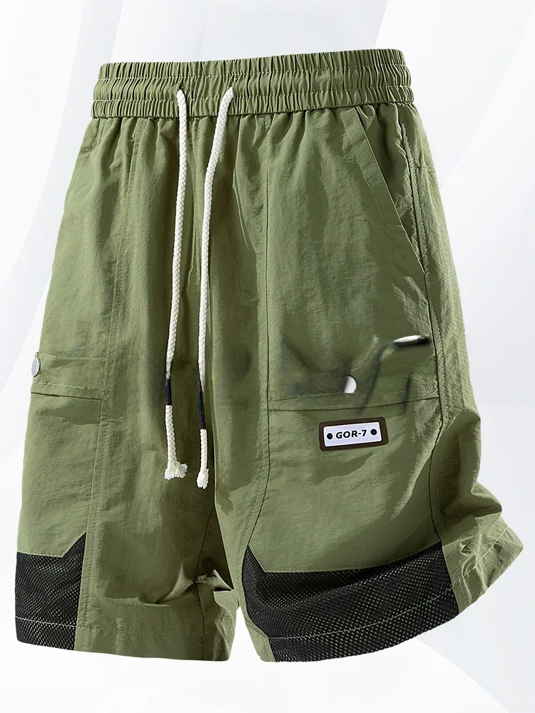 

Ice Silk Qui Dry Men's orts Summer Thin Straight Leg Workwear Pants plus Size Comfortable Breathable Lightweight orts