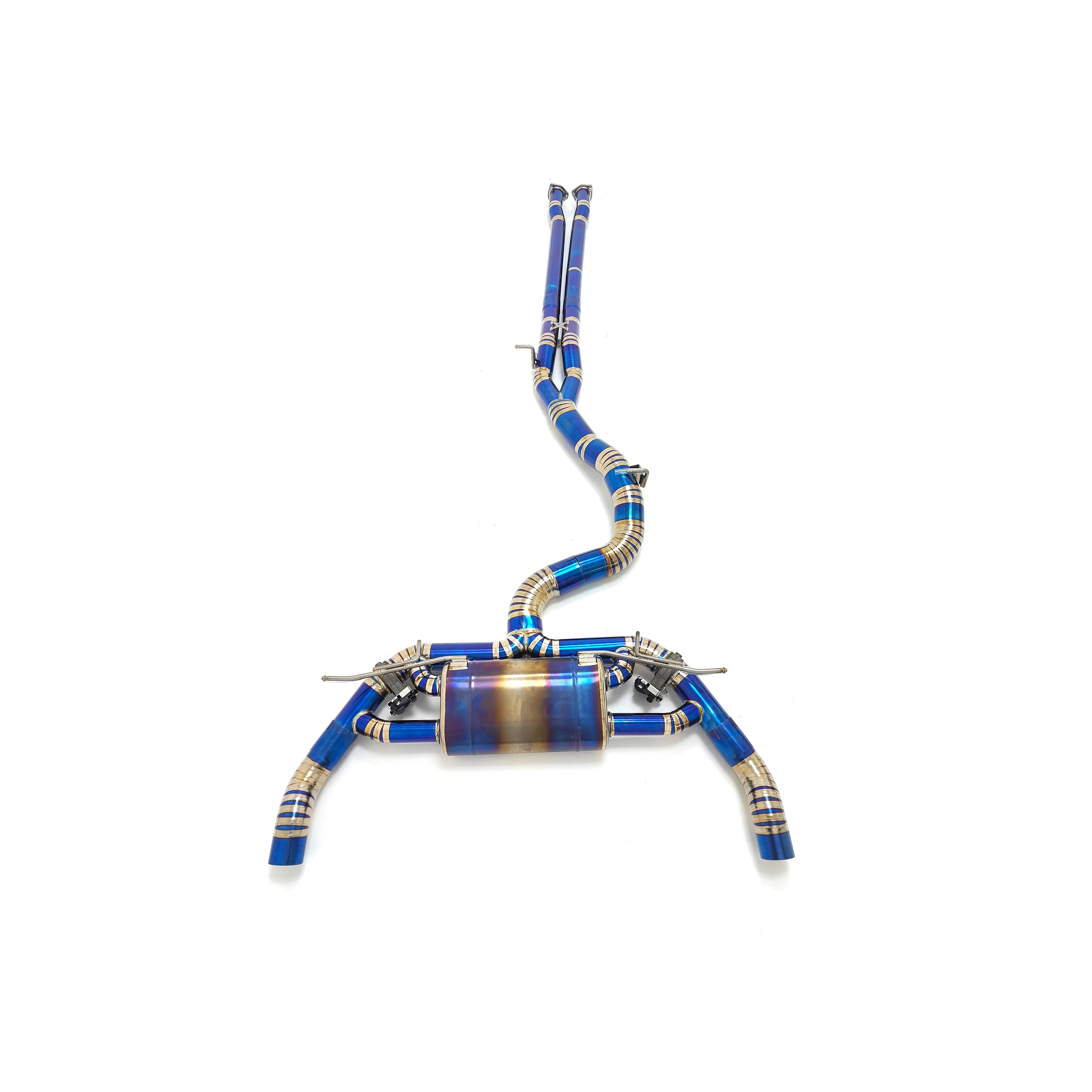 

2023 Audi RS3 8Y/TTRS 2.5T TC4 Титановая выхлопная передняя труба Valvetronic Глушитель Выхлопная труба Catback Performance Upgrade