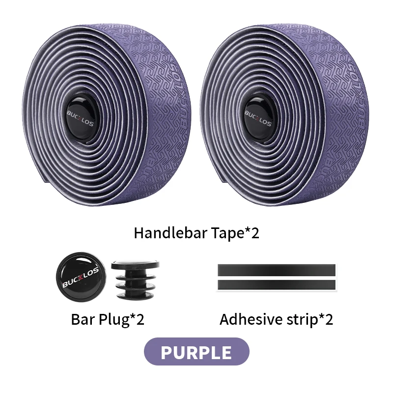 BUCKLOS Rennrad Lenkerband Rutschfestes PU EVA Fahrradlenkerband Rennrad Drop Bar Tape Rennrad Zubehör