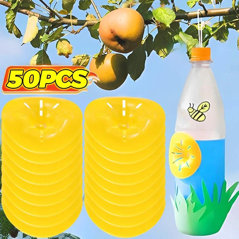 Reusable Wasp Traps Insect Funnel Flying Cone Hornet Catcher ​Gardening Equipment Plastic Bottle Wasp Traps Pest Control Tools