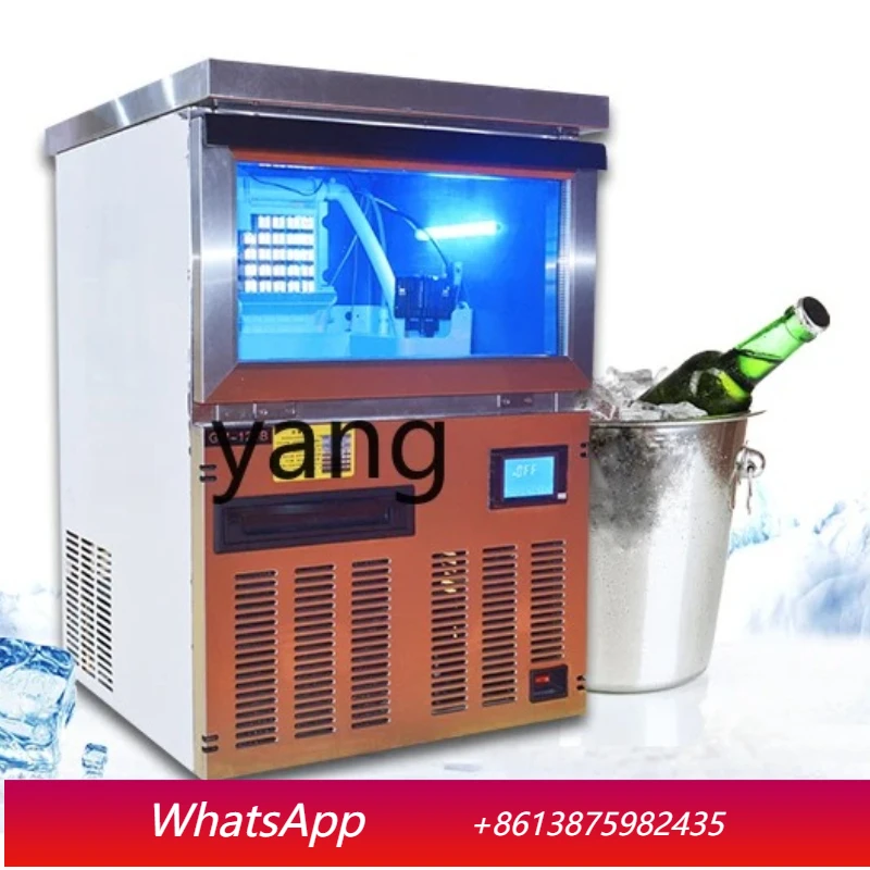 

ClX commercial automatic square ice machine ice making machine milk tea shop coffee shop large large capacity