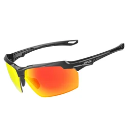 KAPVOE-Cycling Glasses Polarised Sunglasses Sports Glasses MTB Glasses Cycling Glasses Men Road Bike for Women Cycle Goggles