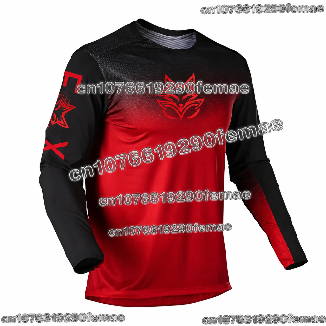 2026 Summer Mountain Bike Motocross Jersey Men Women Long Sleeve Motorcycle Off Road Riding Comfortable Training Top view 4