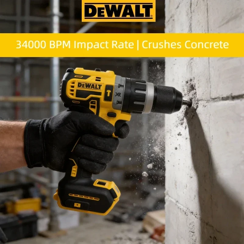 

Аккумуляторная бесщеточная ударная дрель Dewalt DCD796 Compact с LED-подсветкой, мощный многофункциональный электроинструмент (без аккумулятора)
