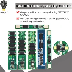 WAVGAT 5PCS 1S 2S li-ion BMS PCM battery protection board 2.5A 5A 10A 15A pcm for 18650 lithium ion li battery