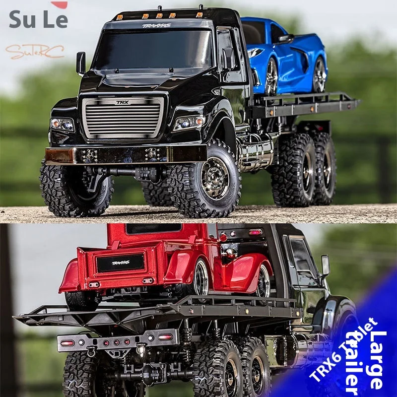 

Электрический бортовый транспортный автомобиль Traxxas с дистанционным управлением, прицеп HAULER T6, альпинистский автомобиль 88086-84, в наличии, игрушка-симулятор