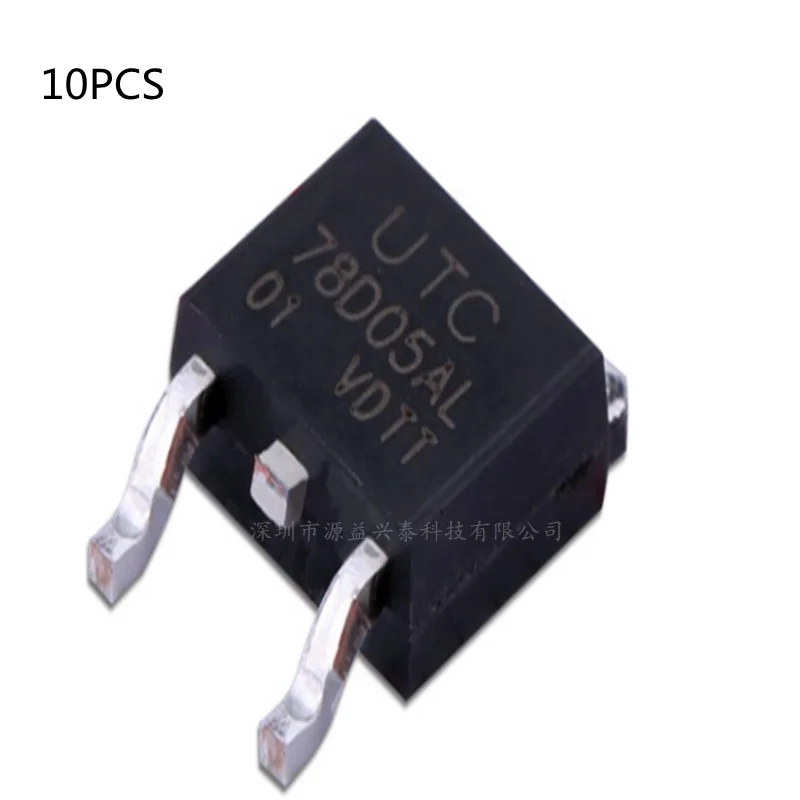 10PCS 78D05AL-TN3-R UTC linear regulator ic chip package TO-252 78D05AL