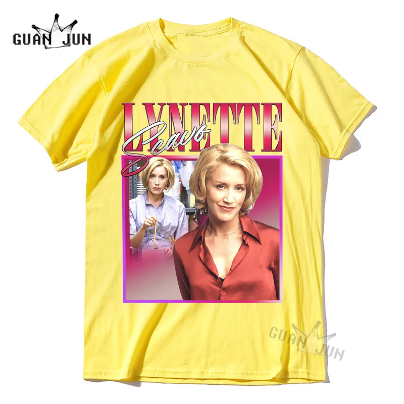 LYNETTE SCAVO T-shirt Men Casual T Shirt Cotton Tee Shirt Desperate Housewives Fans Unisex Tshirts TV Comedy Series Funny Tees