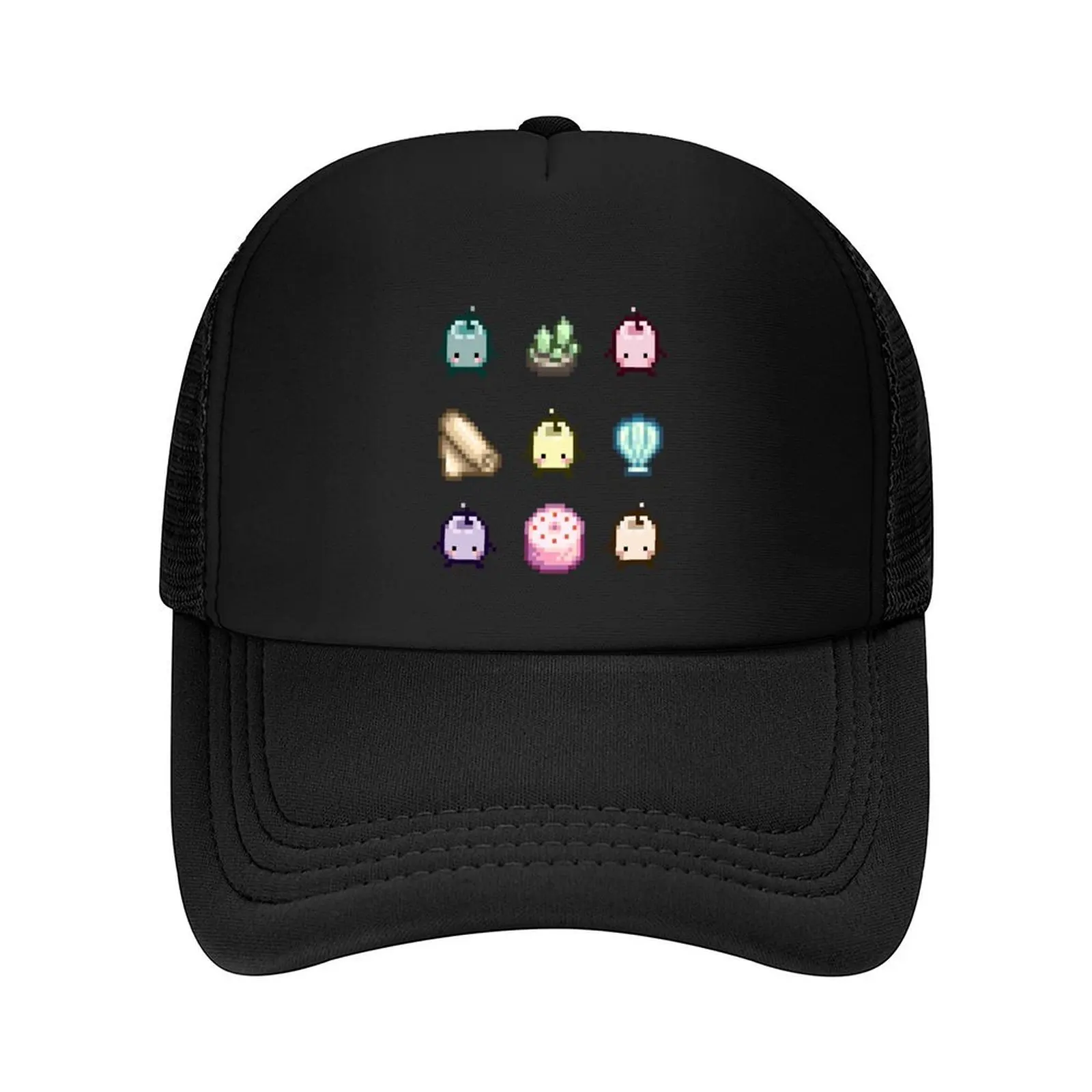 

Stardew Valley Danish Pastel Junimo Set Baseball Cap custom caps Brand Man cap |-F-| Vintage Men's Women's