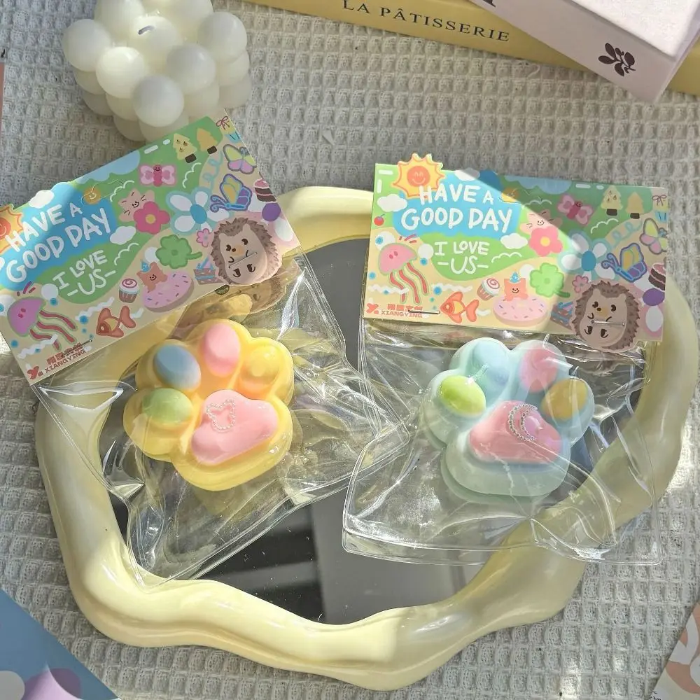 

Сенсорная игрушка, мягкая игрушка для сжимания кошачьей лапы, силиконовая 3D мультяшная игрушка-непоседа, TPR, милая игрушка для кошачьей лапы, детская игрушка