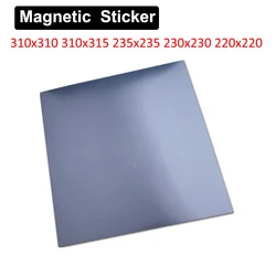 Magnetic Sticker 310/235/230/220mm Adhersive 3D Printer Heated Bed Magnetic Base Tape for Ende 3 K1C K1 Max Artillery SW-X2 CR20