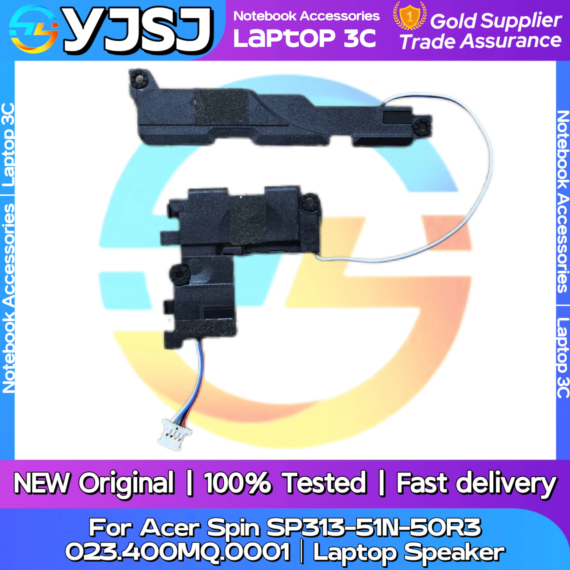

New Original Laptop Notebook Audio Speaker For Acer Spin SP313-51N-50R3 built-in speaker horn audio 023.400MQ.0001