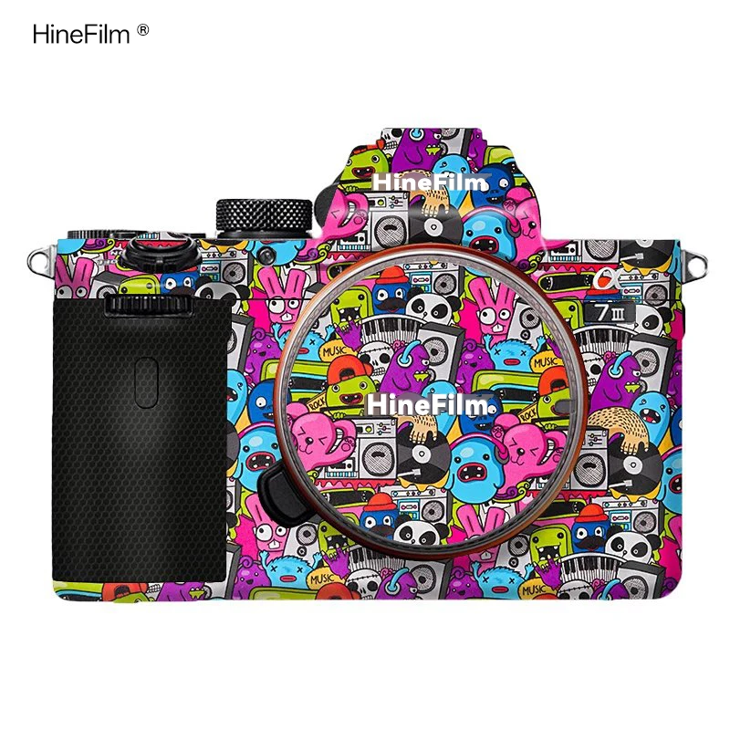 A7III A7M3 aparat Vinyl Wrap naklejki dla Sony ILCE-7M3 A7RIII A7R3 aparat naklejka skórki Protector płaszcz pokrowiec owijający Film naklejany — zdjęcie produktu 7