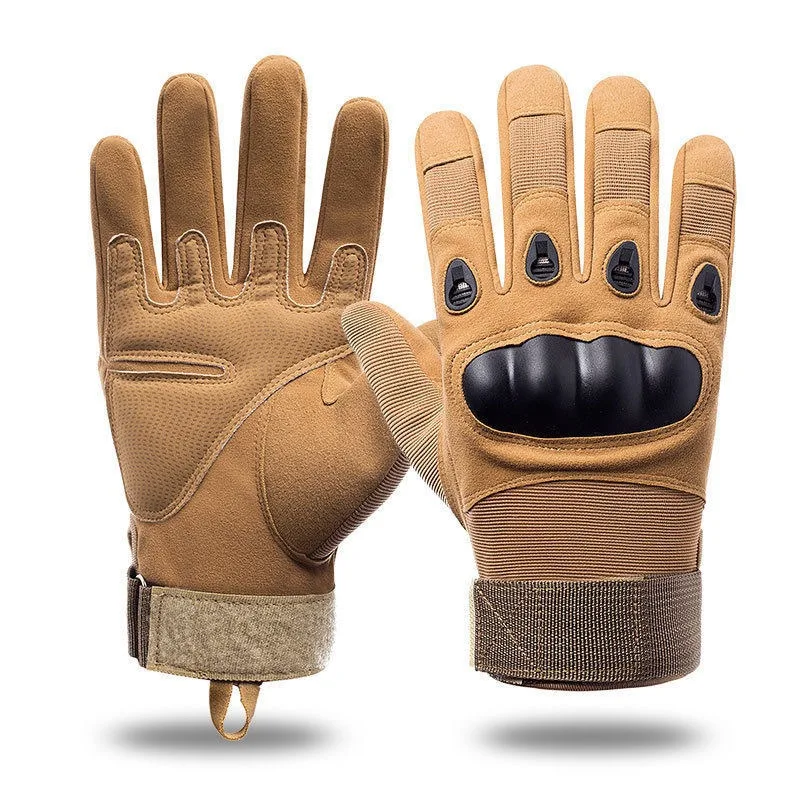 Hard-shell Anti-slip Wear-resistant Joint Protection Warm Cut-resistant Gloves