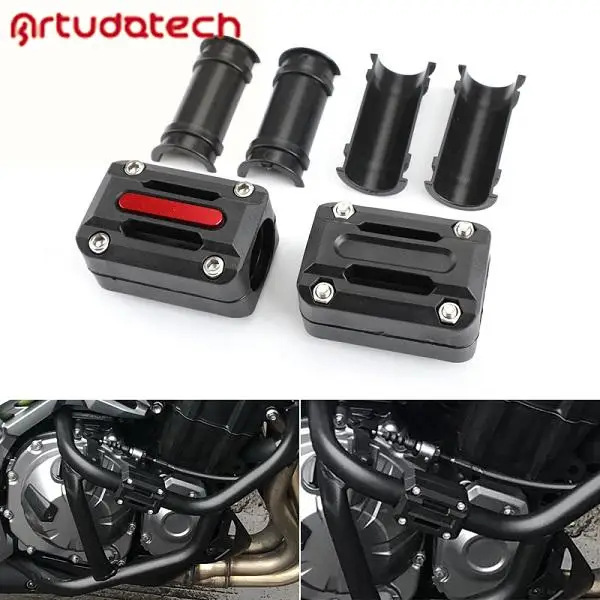 Engine Frame Bar Protection Guard Bumper Decor Block Ground Crash Slider Pads for BMW KTM Triumph for Honda Yamaha Suzuki GSR600