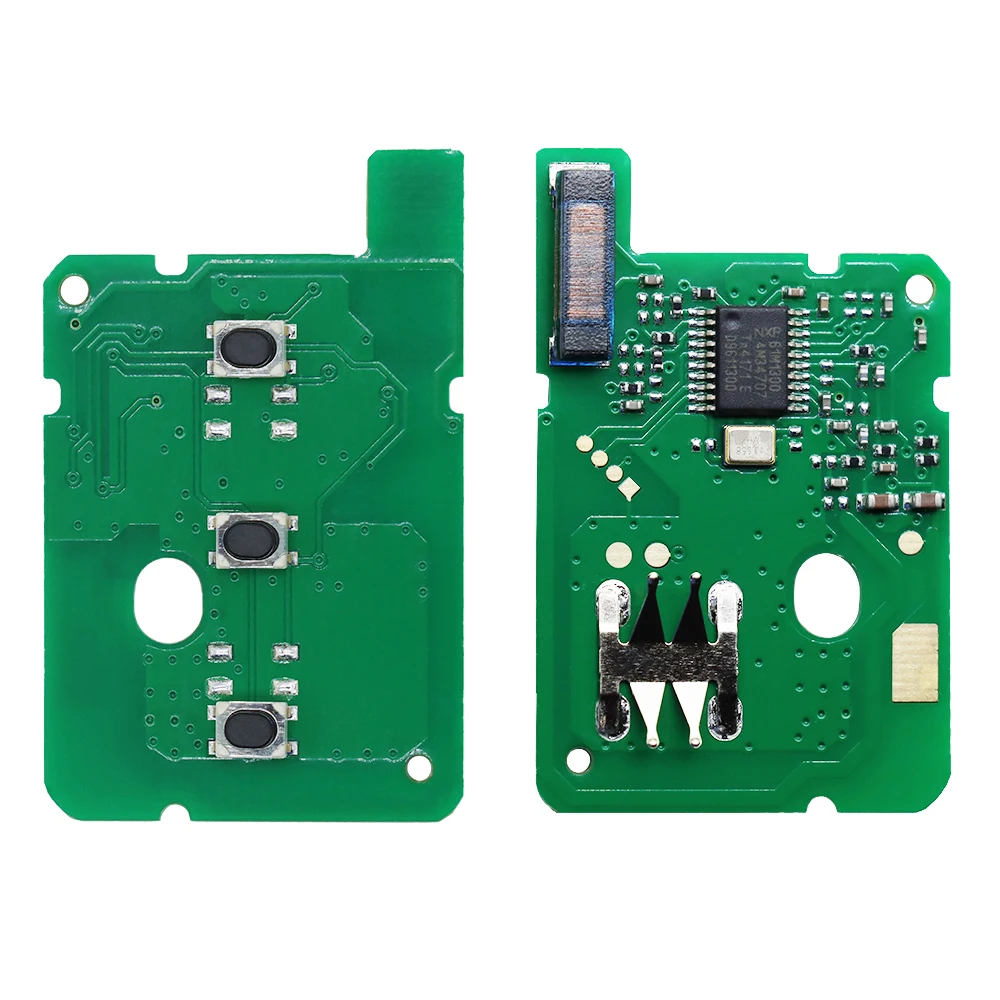 AOKTOOL for Renault Remote for Renault Key 2/3 Buttons 434MHZ With 4A PCF7961M remote For Renault Sandero Dacia Logan key