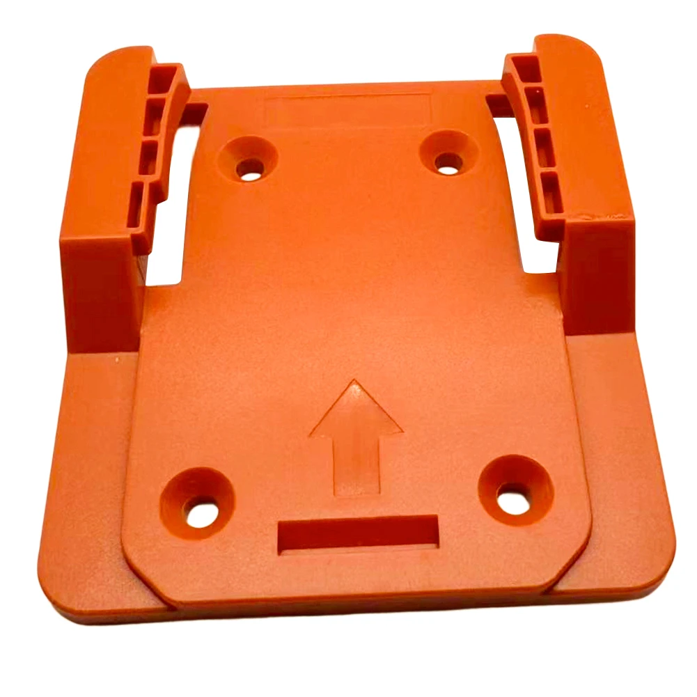 For For RIDGID 18V and For AEG 18V Battery Hanger with Tool Rack Compact Plastic Drill Battery Organizer for Workshop or Garage