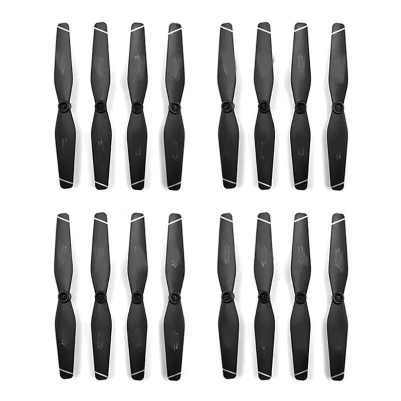 16 шт. складные лопасти пропеллера для дрона, подходят для запасных частей для радиоуправляемого квадрокоптера SG106