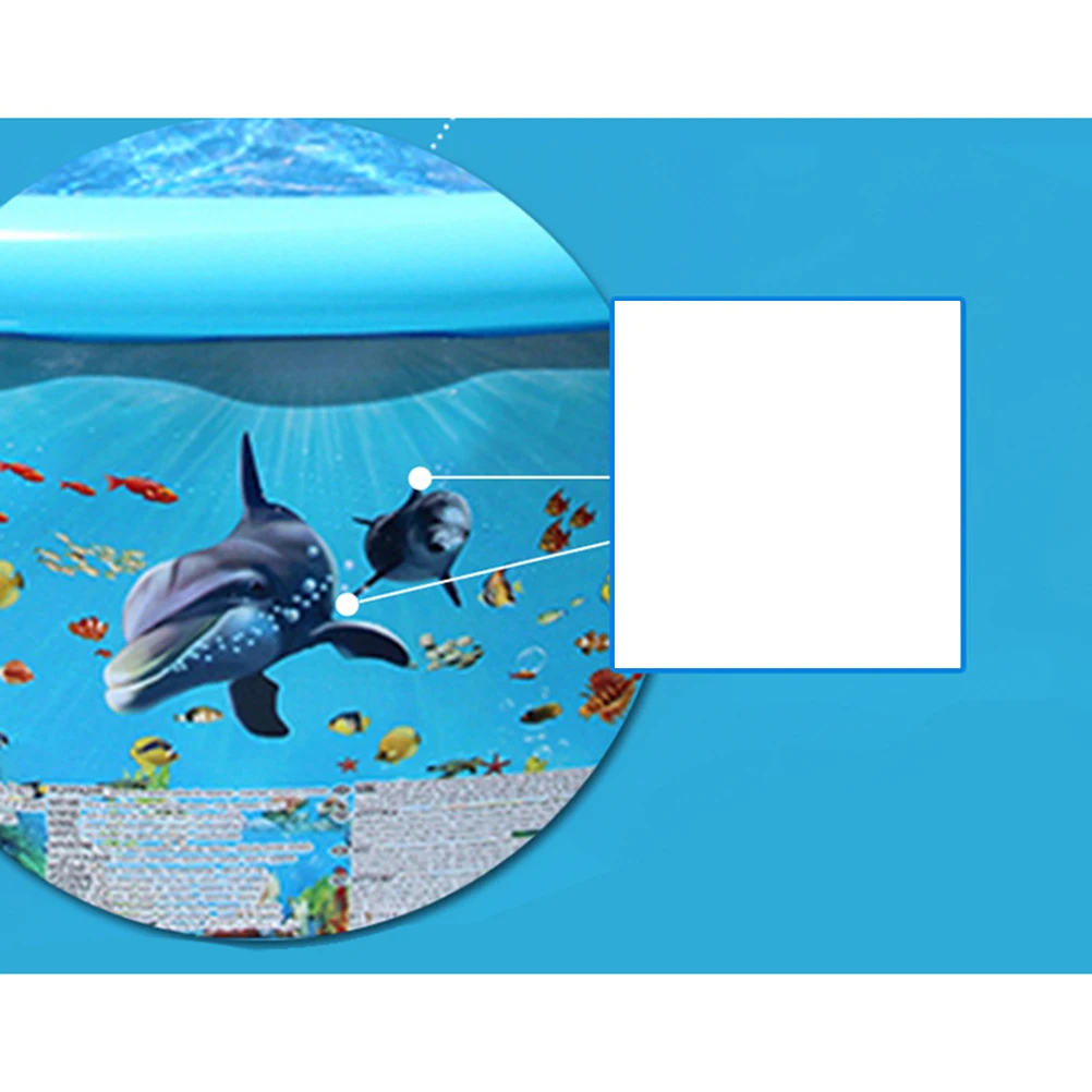 

1pc Hard Round Round Swimming Bathtub Funny Toy Water Playing Outdoor PVC Long Lasting Use Summer Pool Toy Fun