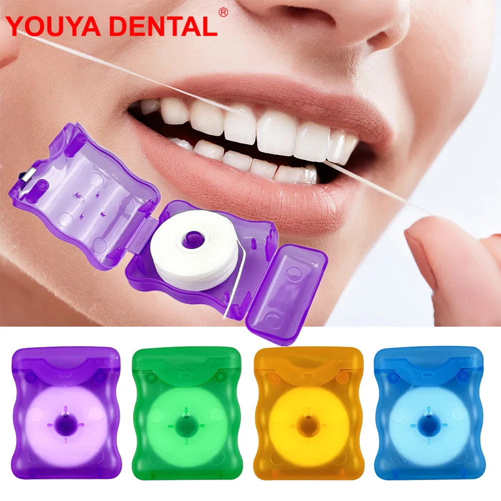 10pcs Portable Dental Floss Oral Care Dental Flosser Teeth Cleaning Pick Oral Hygiene Health Clean Wire Toothpicks Dentist Gifts