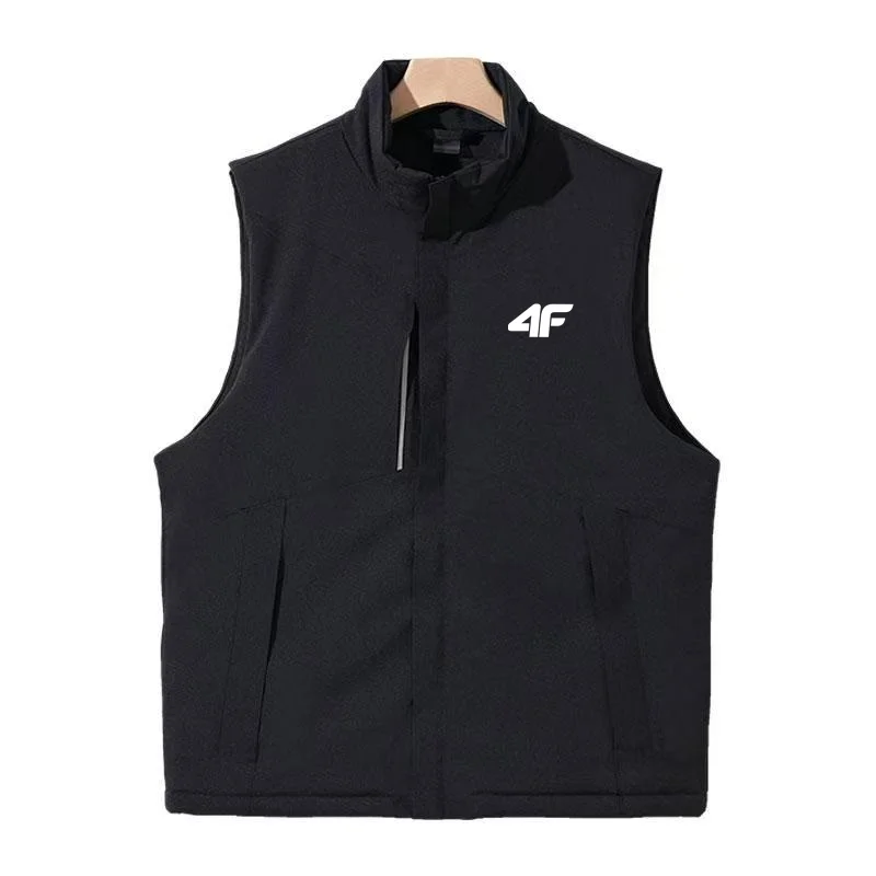 

Мужской пуховый хлопковый жилет на плечах весенне-осеннее пальто, модный жилет, теплая куртка, хлопковая куртка, мужской жилет, хлопковая куртка M-5XL